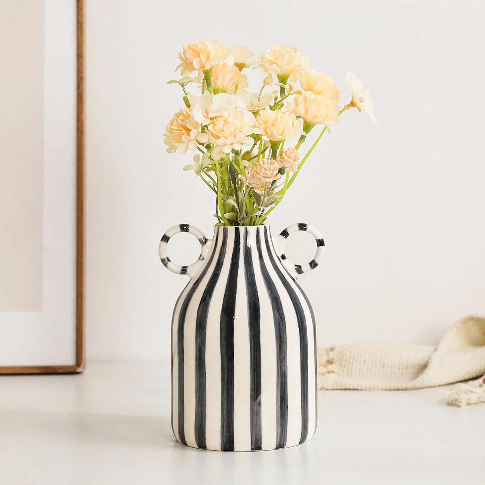Hand Painted Ceramic Table Vase