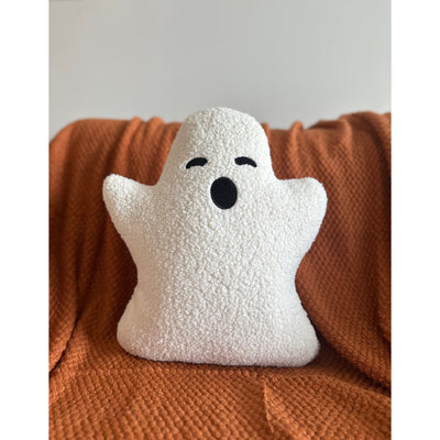 Handmade Sherpa Ghost Pillow - 13x15