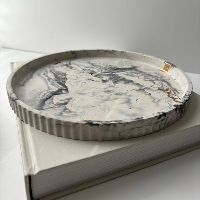 Marbled Handmade Concrete Tray
