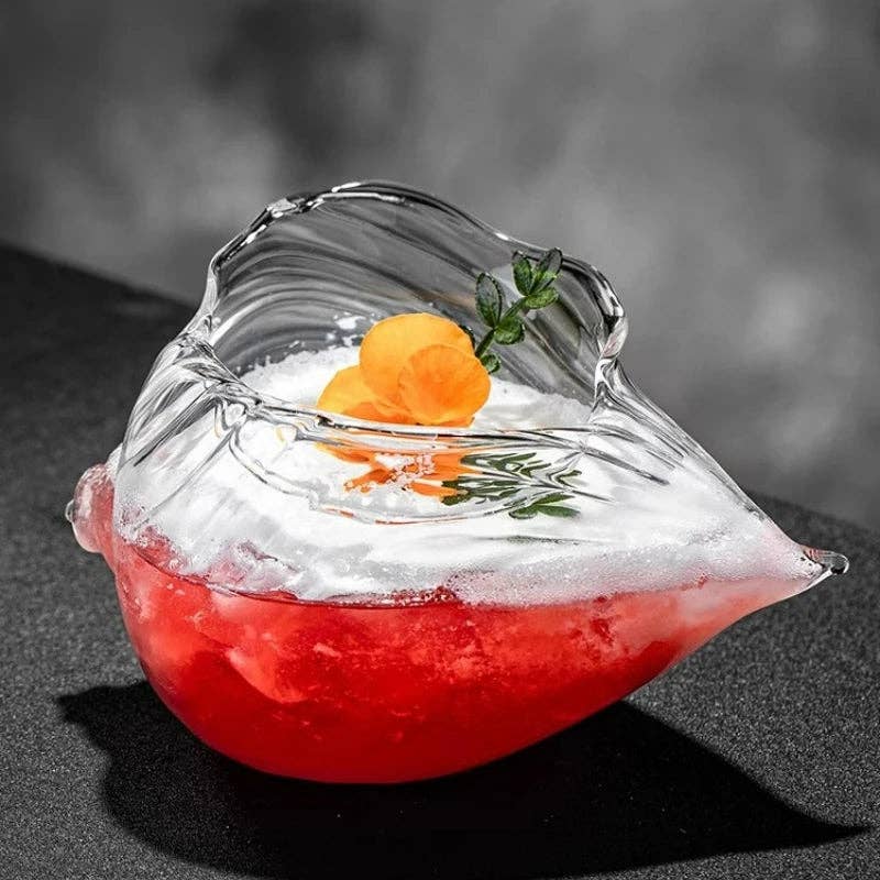Conch Shell Glass 2-Piece Set