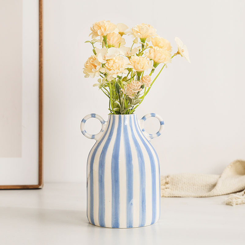 Hand Painted Ceramic Table Vase