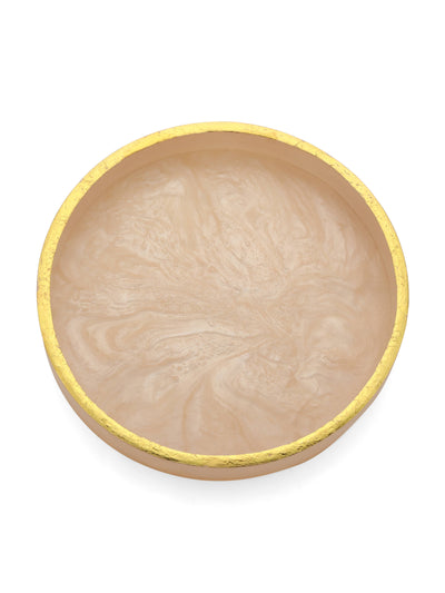 Blush Round Tray