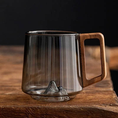3D Mountain Peaks Mug