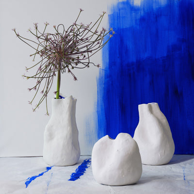 Alexis White Porcelain Vase