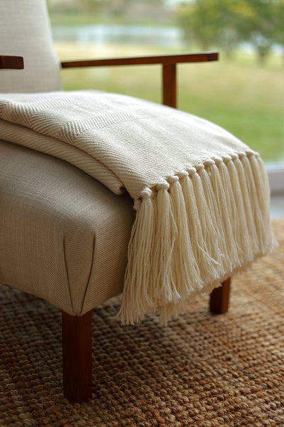 Silky Merino Wool Throw