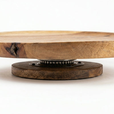 Mango Wood Lazy Susan Turntable
