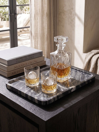 Frontier Veined Onyx Tray