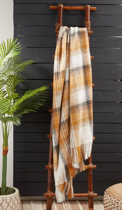 Faux Mohair Throw Blanket - 50x60