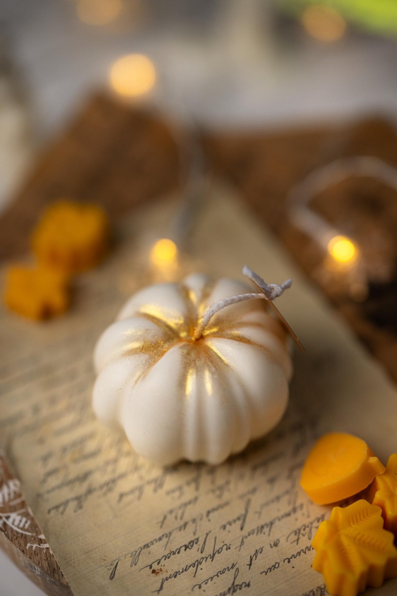 Handmade Pumpkin Soy Candle