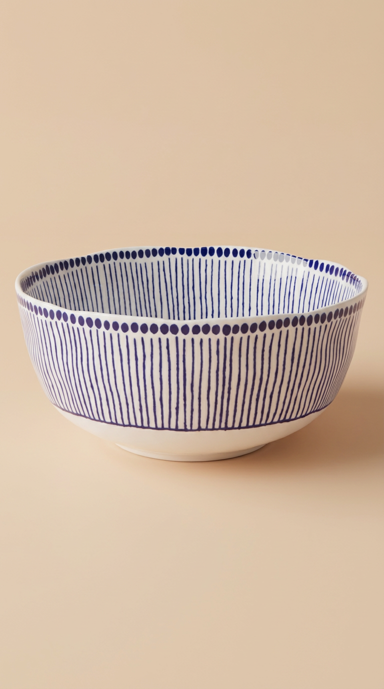 Sprout Stamped Bowl